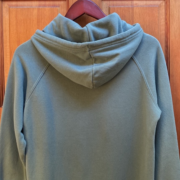 North face Womens pullover hoodie sweatshirt fleeced-lined Size Sm kangaroo pckt - Picture 12 of 13